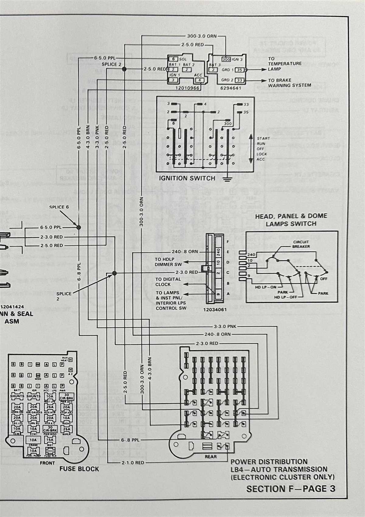 05 astro ignition wiring diagram
