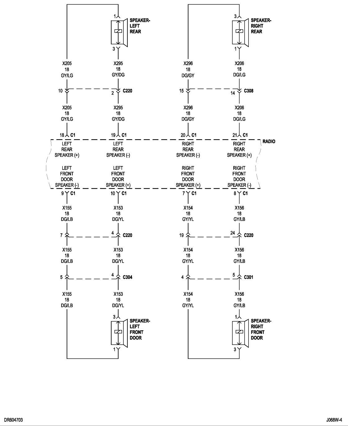 06 dodge ram radio wiring diagram