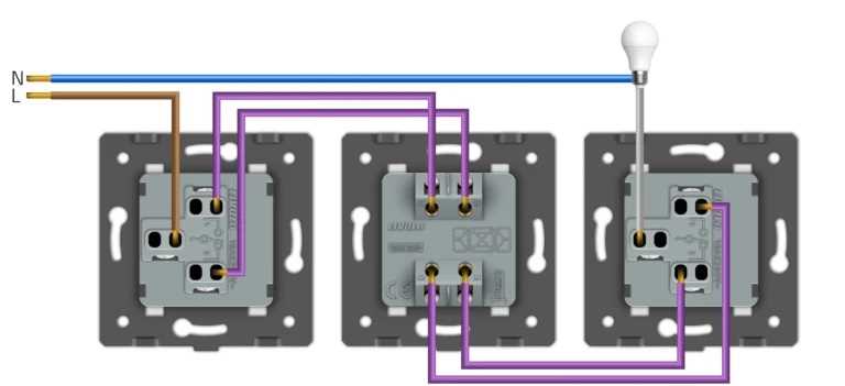 1 gang switch wiring diagram