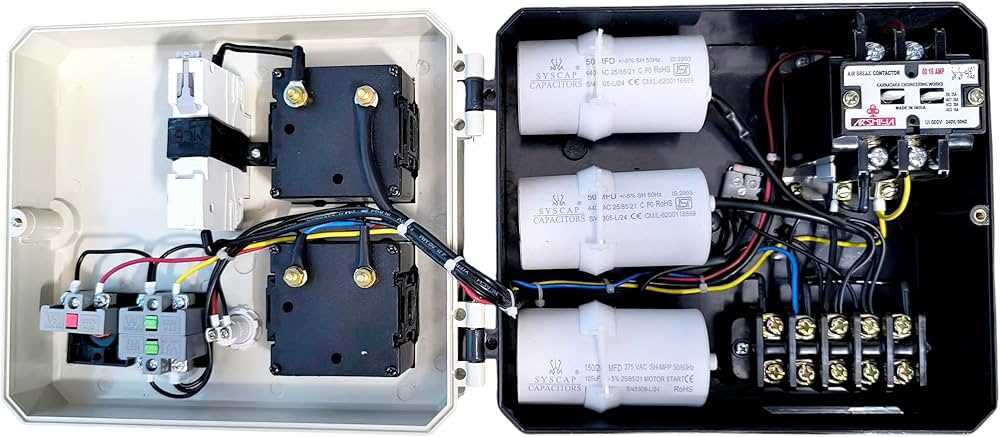 1 hp submersible pump starter wiring diagram