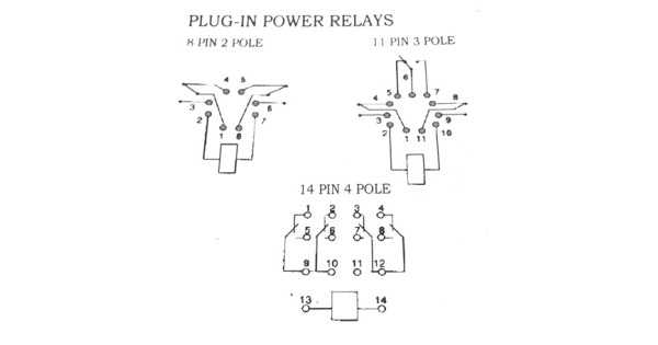 11 pin relay base wiring diagram