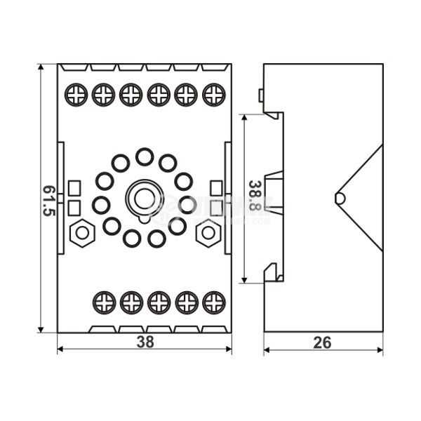 11 pin relay socket wiring diagram