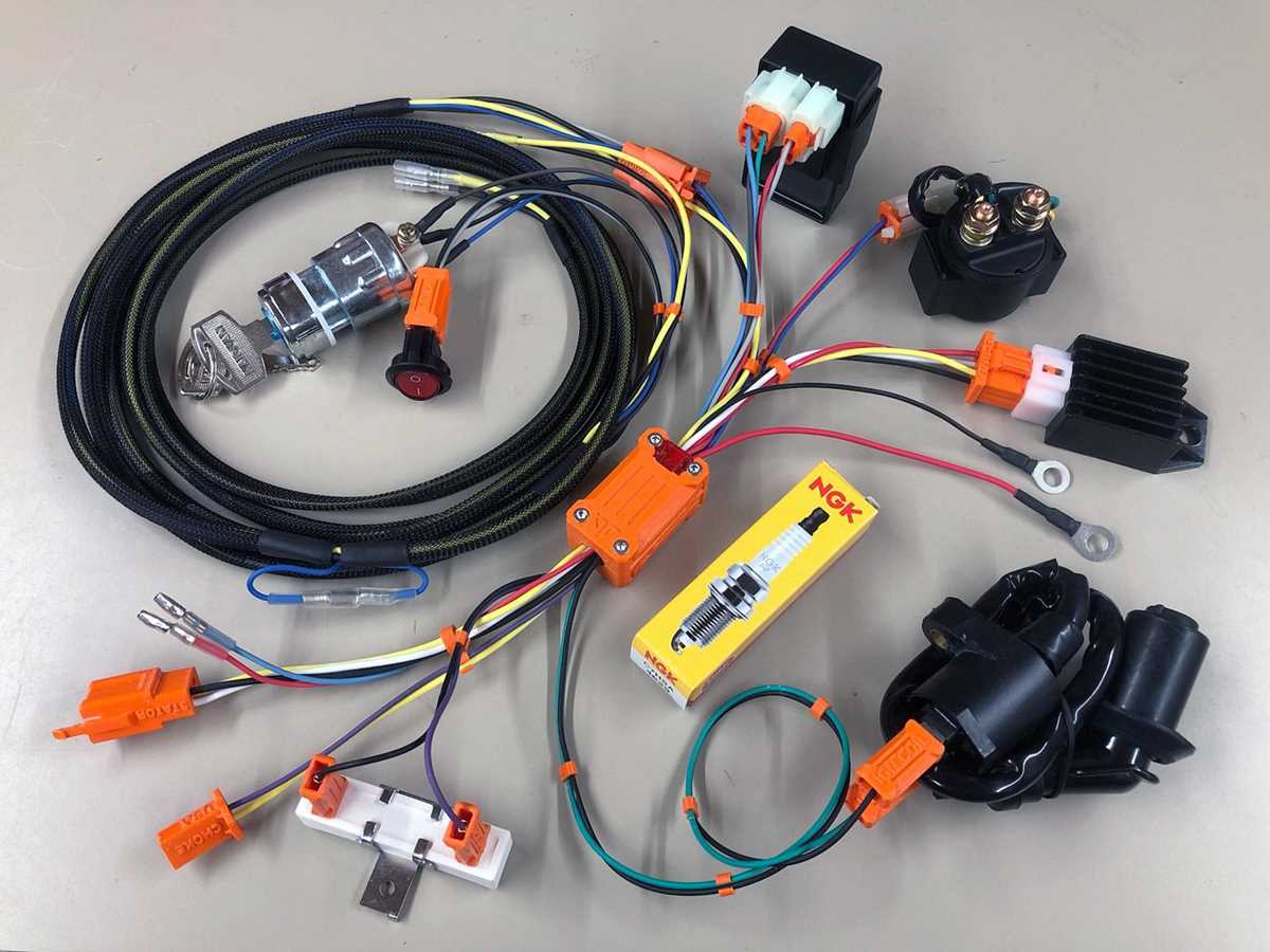 110cc go kart wiring diagram