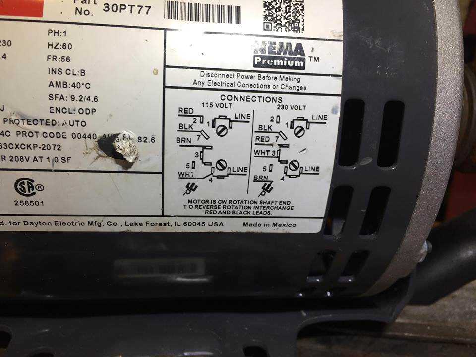 115 volt motor wiring diagram