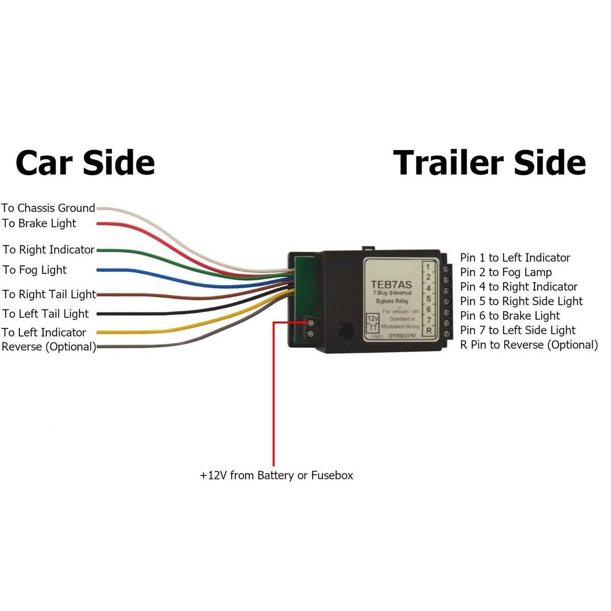 12 volt 7 pin wiring diagram