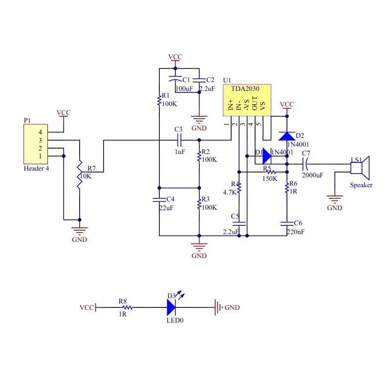 12 volt amplifier circuit diagram
