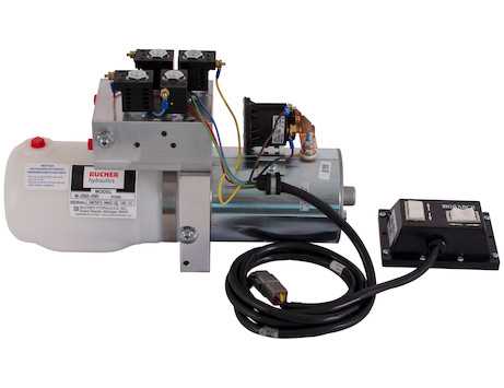 12 volt hydraulic power unit wiring diagram