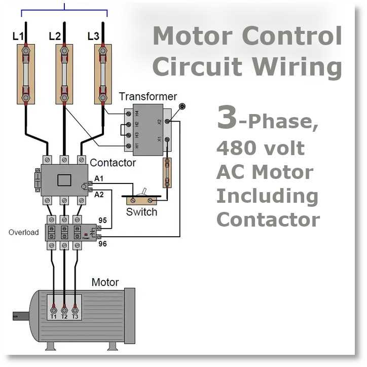 120 volt contactor wiring diagram