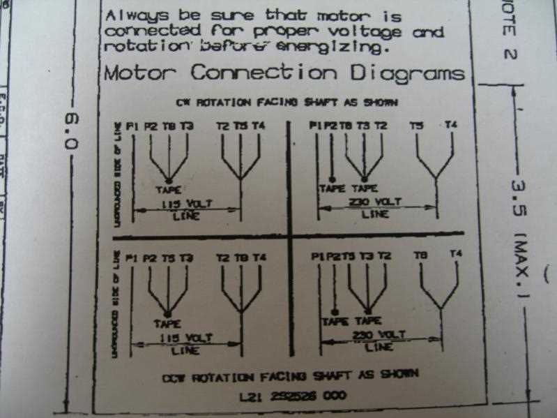 120 volt motor wiring diagram