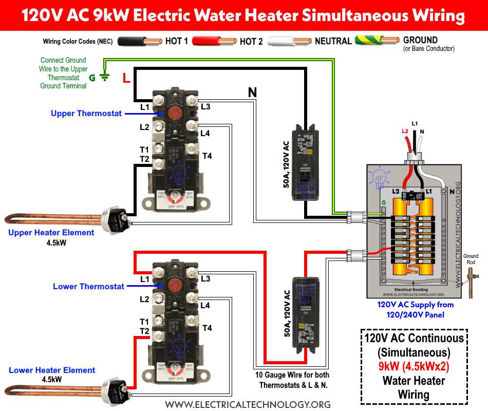 120v furnace schematic diagram