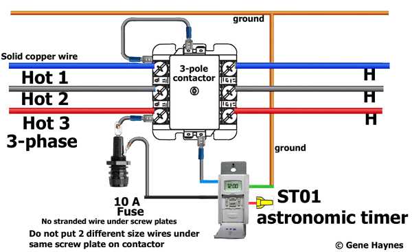120v contactor wiring diagram