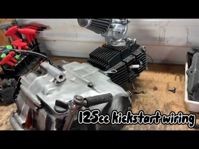 125cc pit bike kick start only wiring diagram