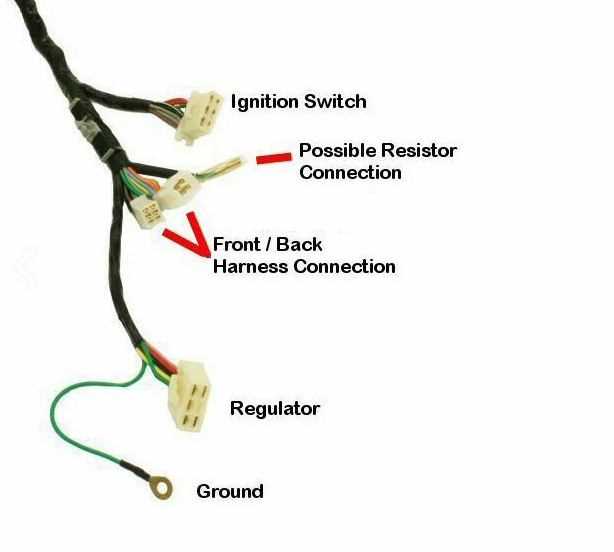 125cc scooter wiring diagram
