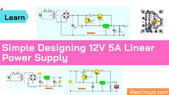12v 15a power supply circuit diagram