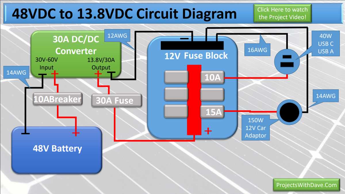 12v 48 volt battery wiring diagram