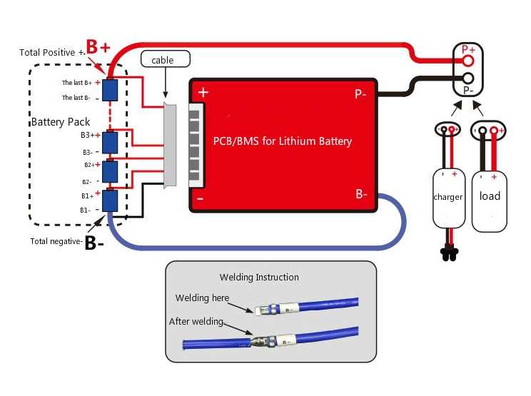 12v bms circuit diagram