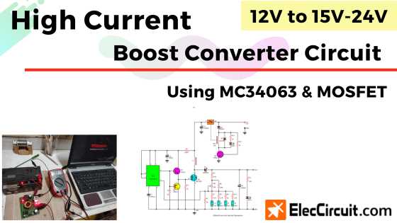 12v dc to 24v dc converter circuit diagram