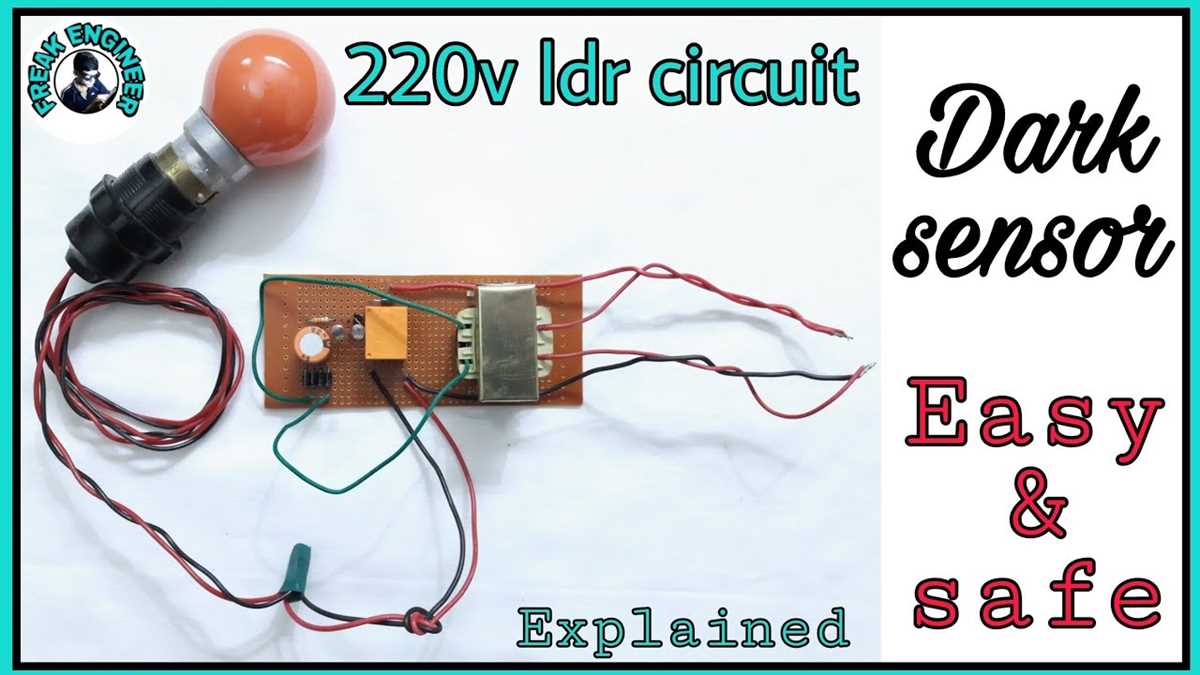 12v ldr circuit diagram with relay