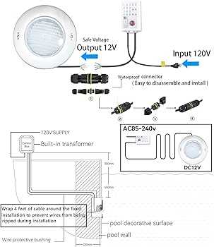 12v pool light wiring diagram