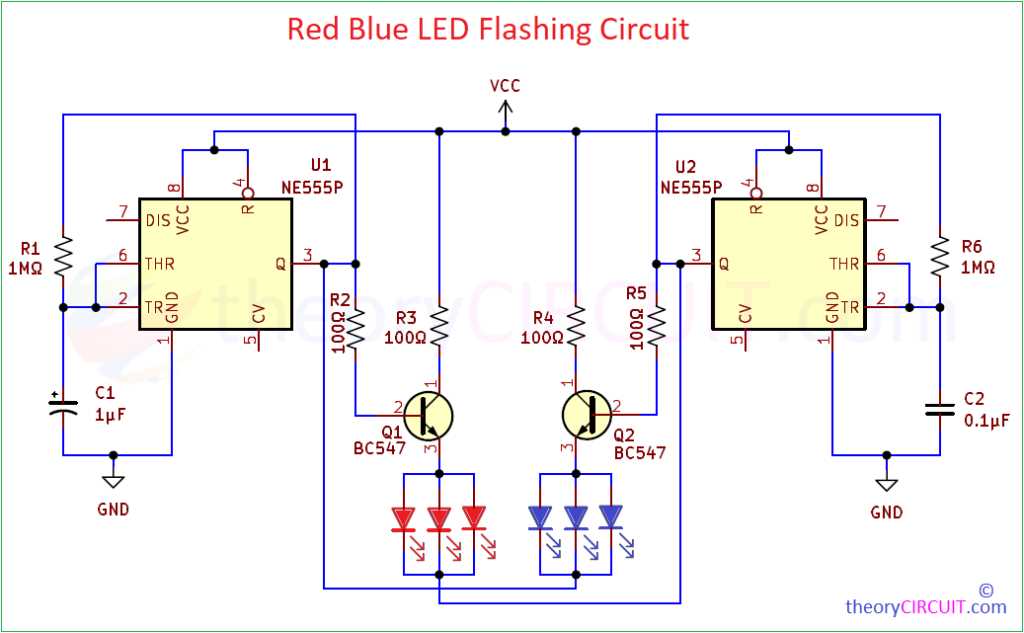 12v strobe light circuit diagram