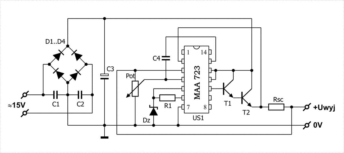 12v switching power supply schematic diagram