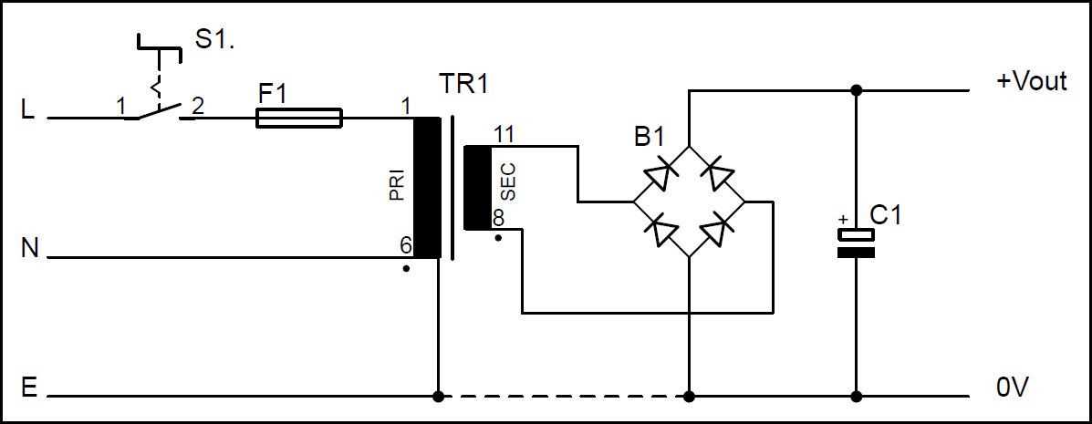 12v 5a power supply circuit diagram