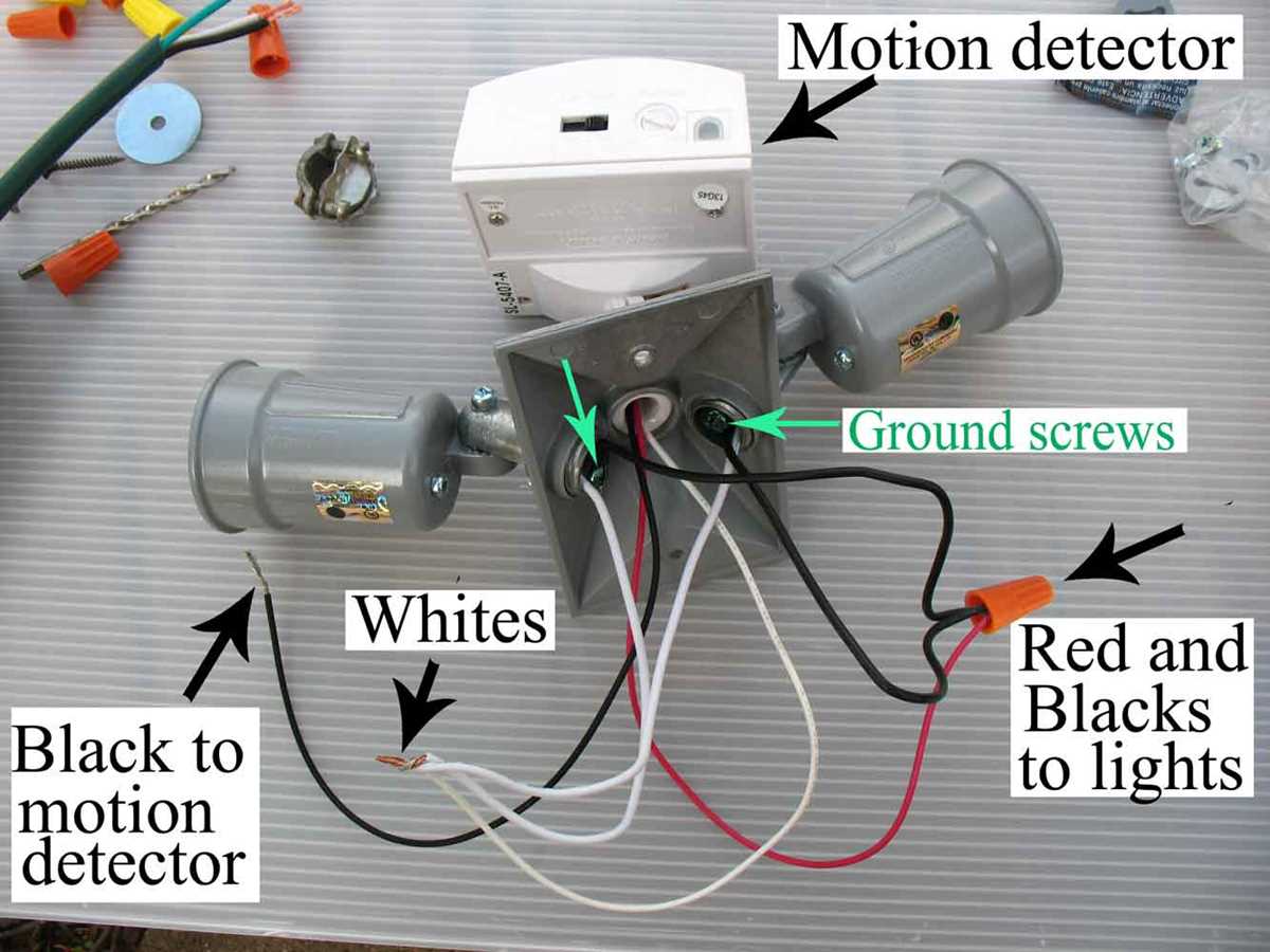 12v motion sensor wiring diagram