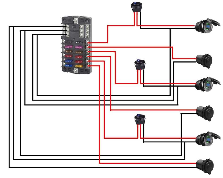 12v outlet wiring diagram