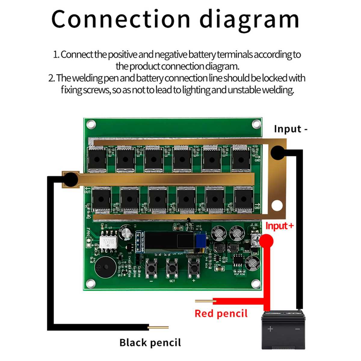 12v spot welder circuit diagram