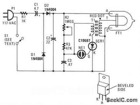 12v strobe light circuit diagram