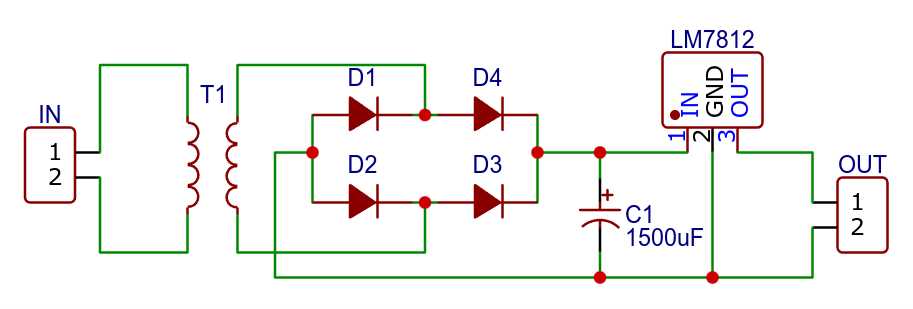12v switching power supply schematic diagram