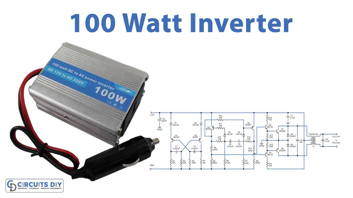 12v to 230v inverter circuit diagram