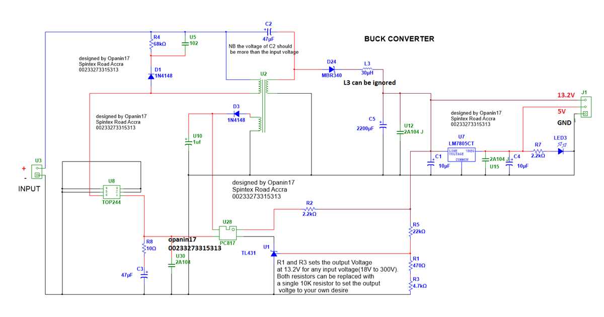 12v to 24v dc converter circuit diagram