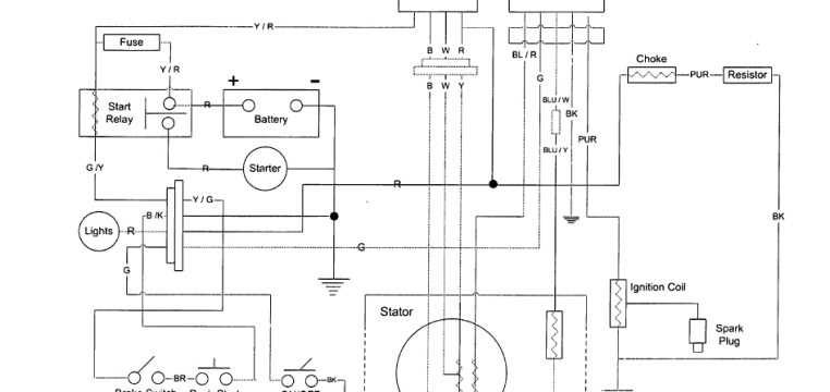 150cc go kart wiring diagram