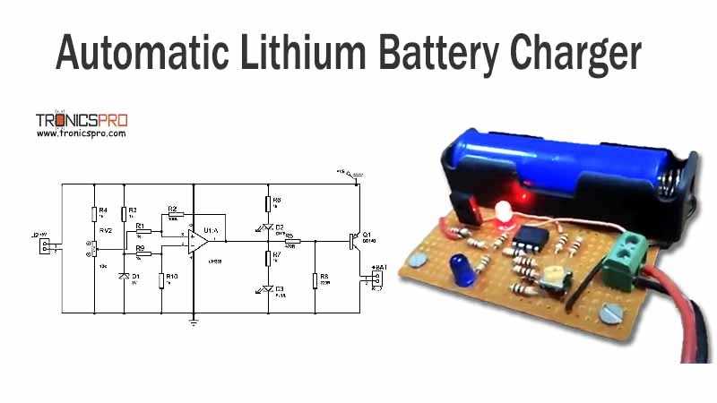 18v battery charger circuit diagram