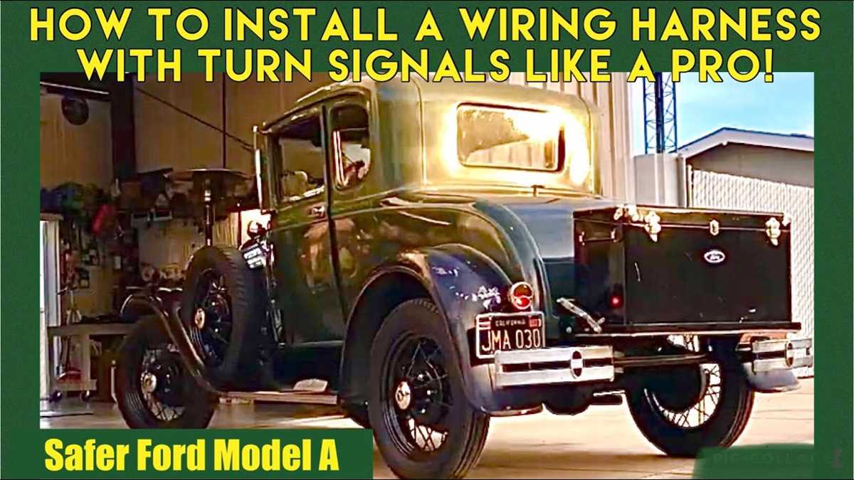 1931 ford model a wiring diagram