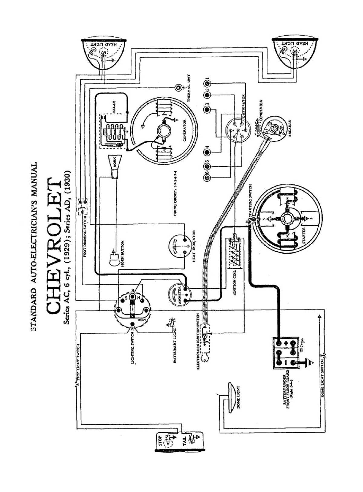 1952 ford f1 wiring diagram