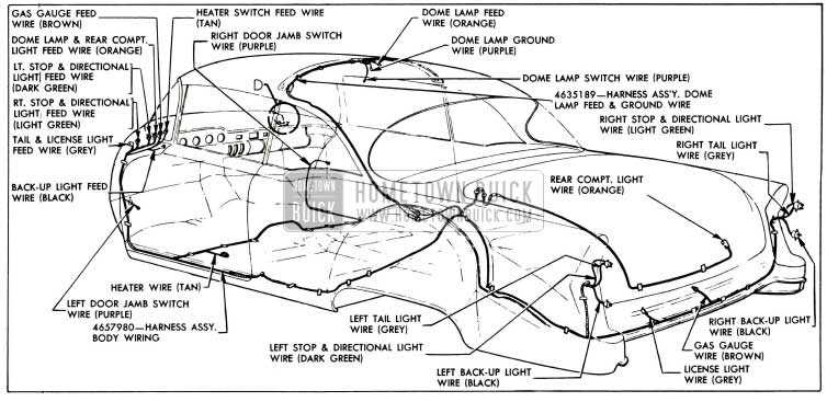 1955 ford wiring diagram