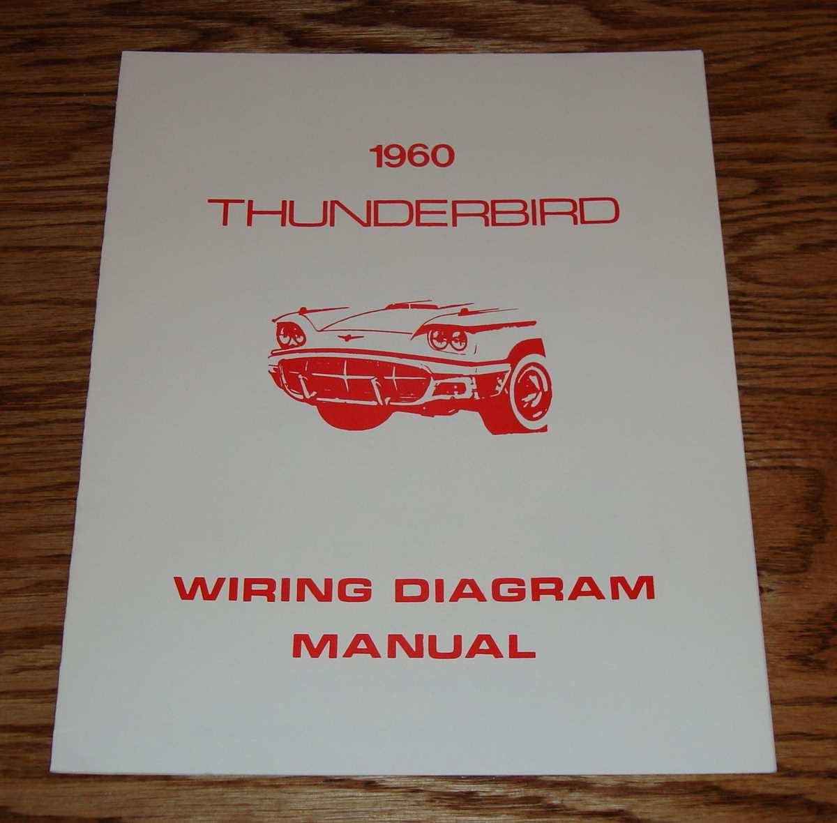 1960 thunderbird wiring diagram