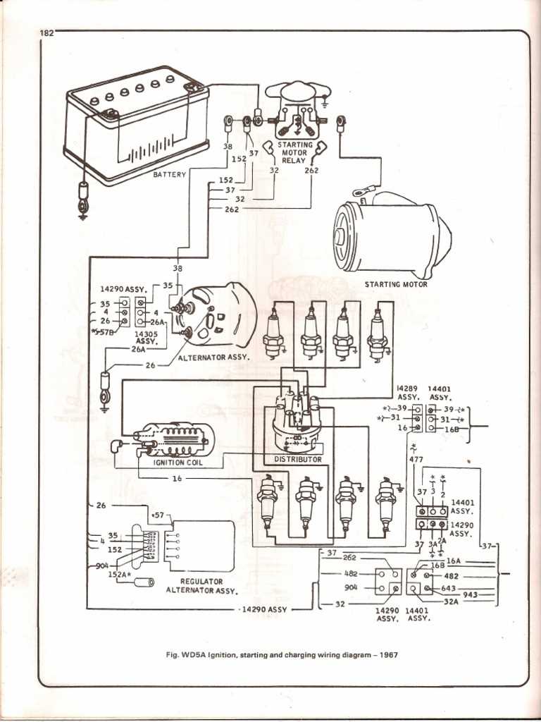 1967 mustang steering column wiring diagram