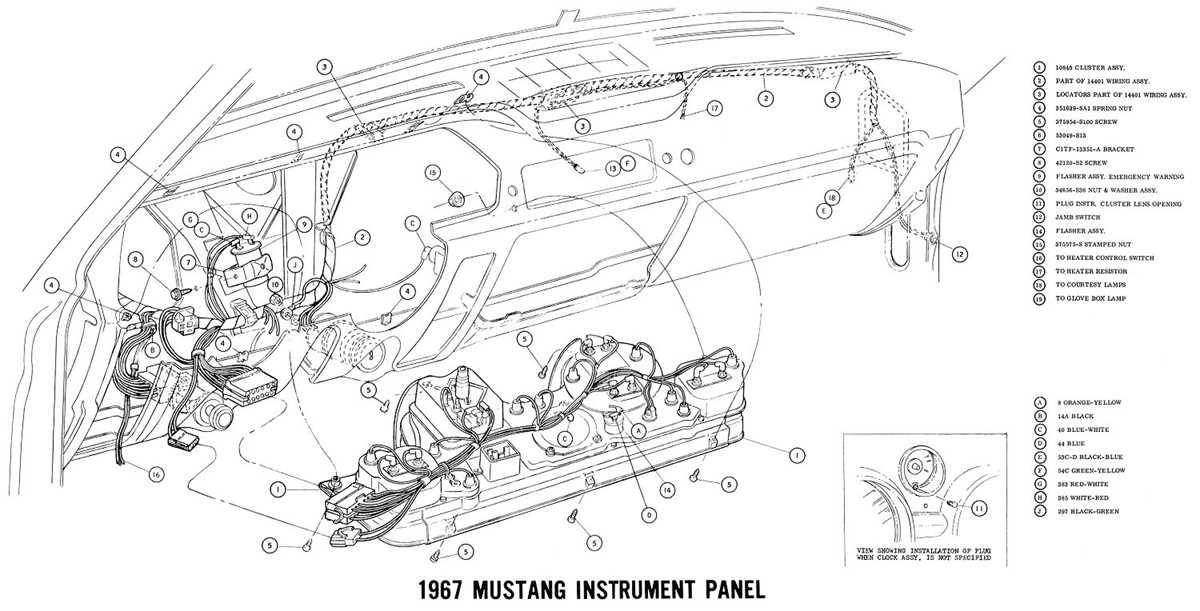1967 ford mustang ignition coil wiring diagram