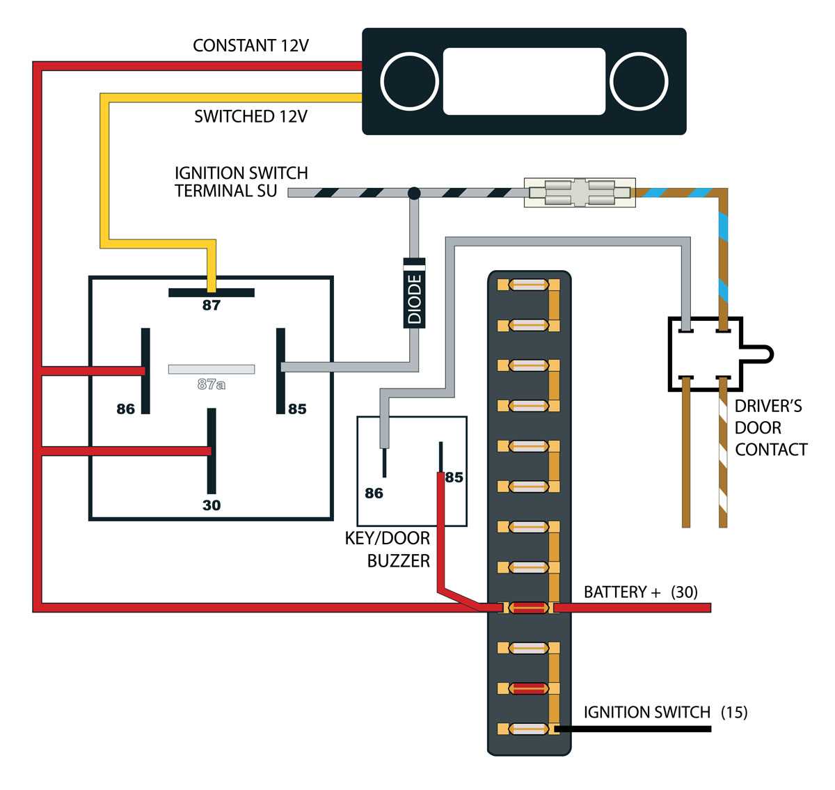1970 vw beetle ignition wiring diagram