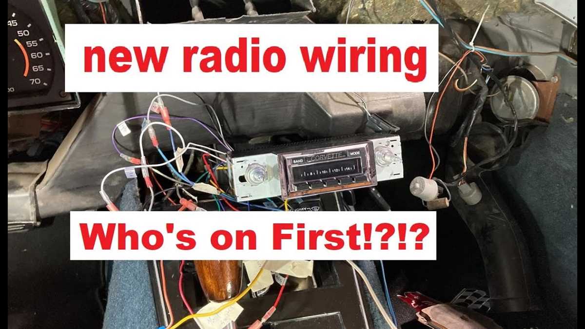 1981 corvette radio wiring diagram