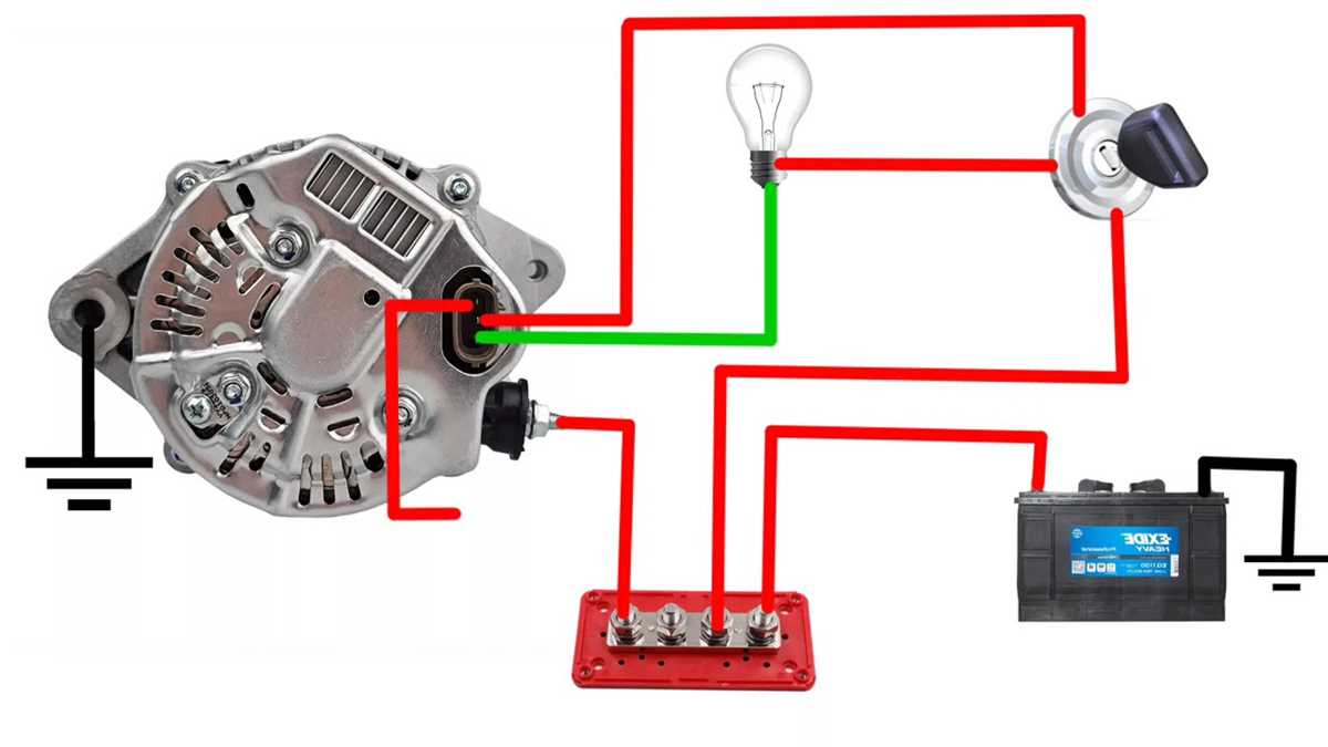 1983 toyota pickup alternator wiring diagram
