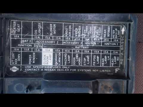 1986 nissan pickup wiring diagram