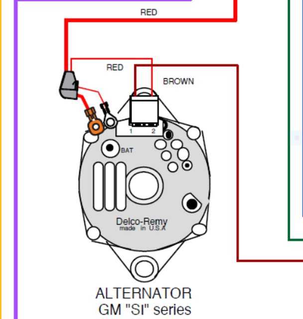 1987 chevy truck alternator wiring diagram