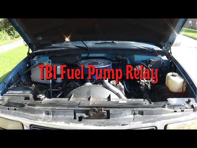 1988 chevy 1500 fuel pump wiring diagram
