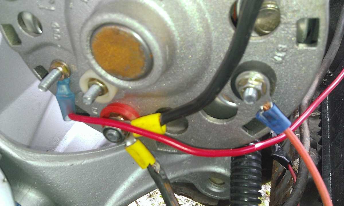 1989 mustang alternator wiring diagram