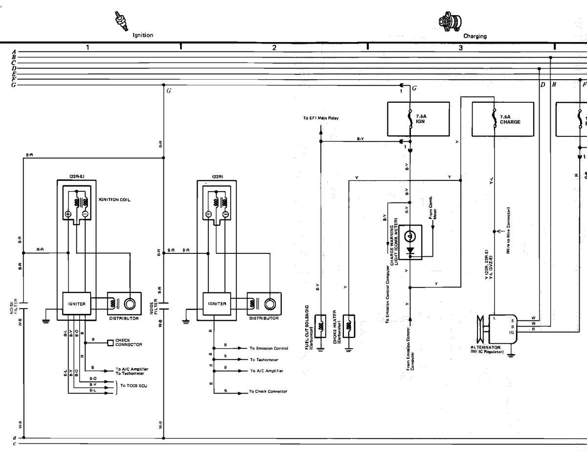 1989 toyota pickup 22re wiring diagram