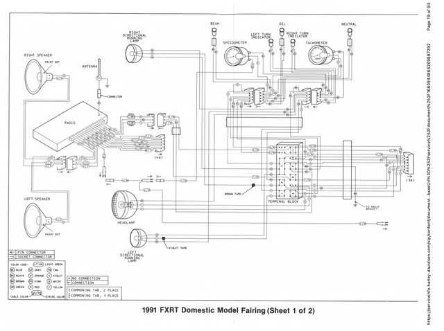 1992 fxr wiring diagram